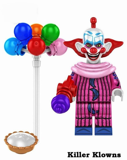 Killer Klown / Pink Stripes / Killer Klowns / Minifigure / LEGO Compatible