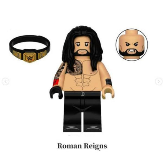 Roman Reigns / WWE / Tribal Chief / Minifigure / LEGO Compatible