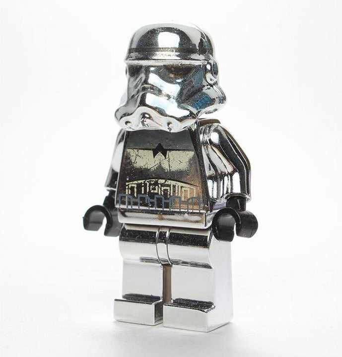 Chrome Stormtrooper / Silver Chrome / Star Wars LEGO compatible minifigure