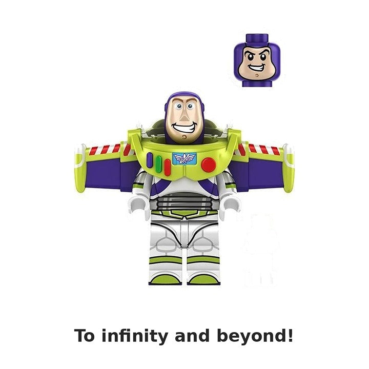 Buzz Lightyear / Space Ranger / Wings / Toy Story LEGO compatible minifigure