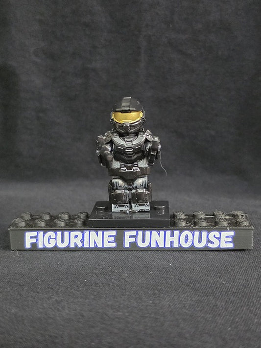 Black Halo Spartan / Halo / Minifigure / LEGO Compatible
