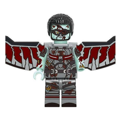 Zombie Falcon / What If / Wings / Marvel / Minifigure / LEGO Compatible