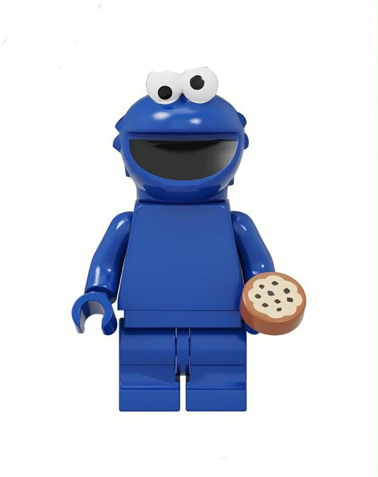 Cookie Monster / Cookie / Sesame Street LEGO compatible minifigure