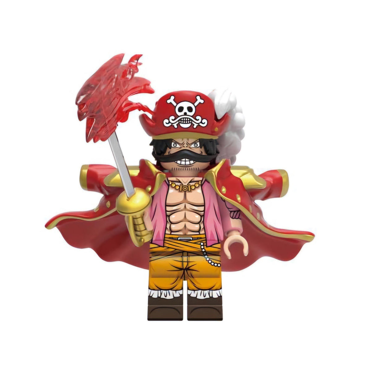 Gol D. Roger / One Piece / Anime LEGO compatible minifigure
