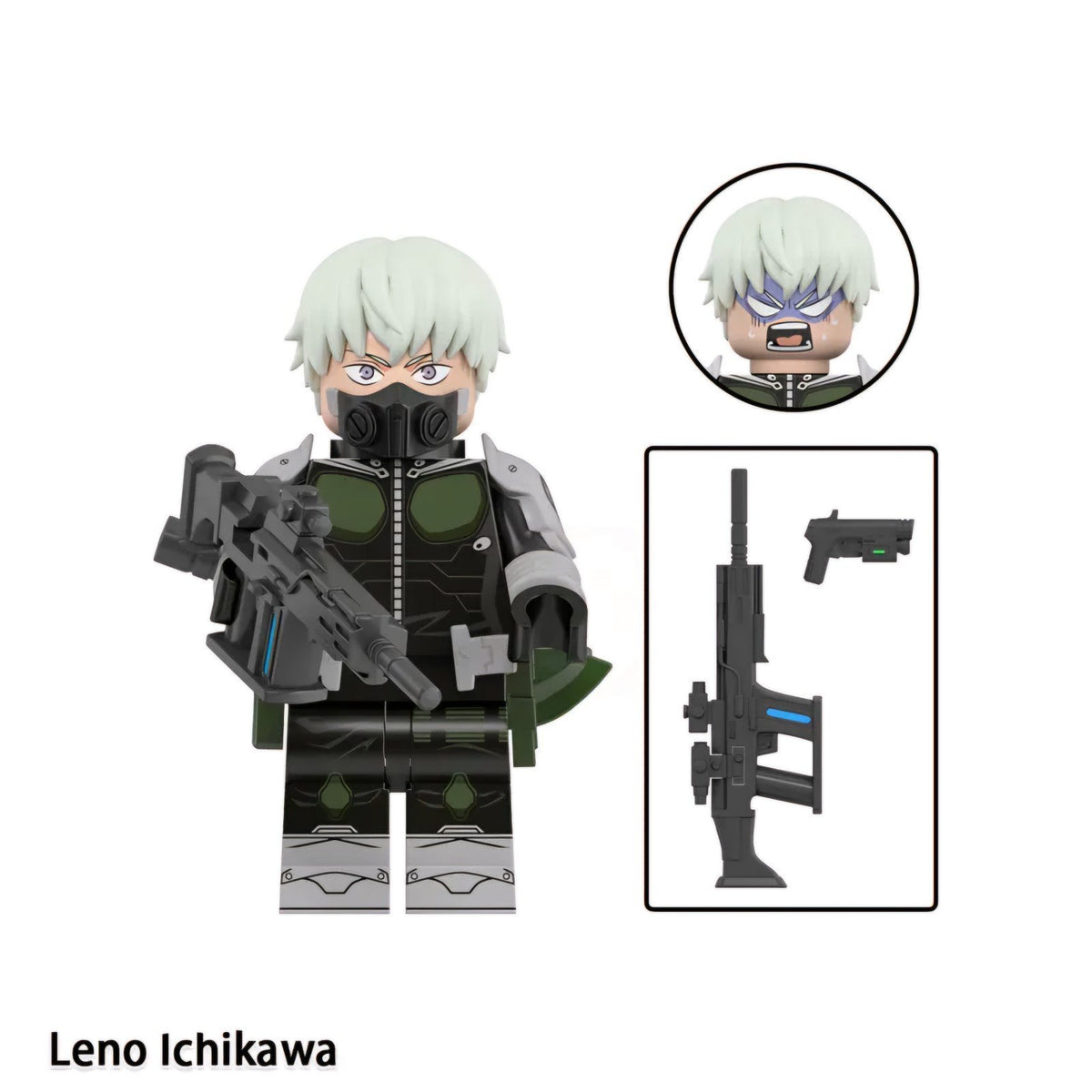 Reno Ichikawa / Kaiju No. 8 / Anime LEGO compatible minifigure