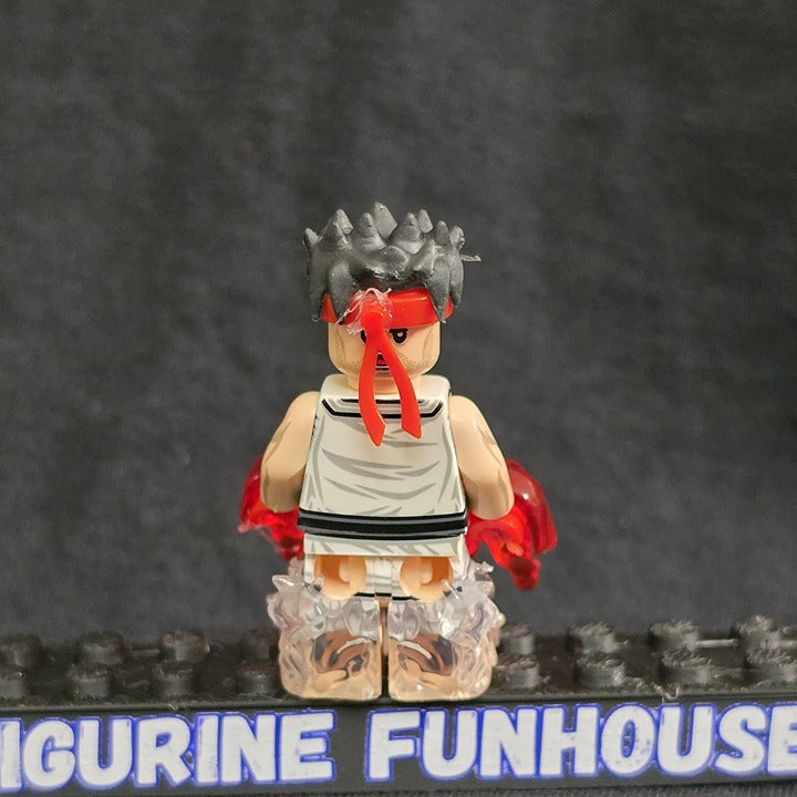 Ryu Street Fighter White Gi / Minifigure / LEGO Compatible