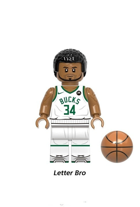 Milwaukee Bucks / NBA / Basketball / Minifigure / LEGO Compatible