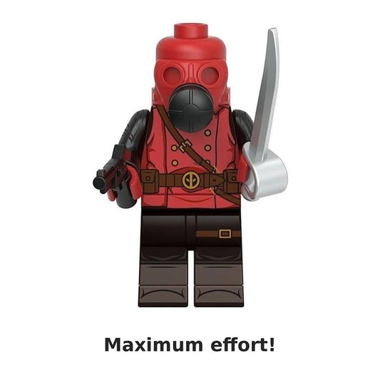 Golden Age Deadpool / Deadpool & Wolverine / Minifigure / LEGO Compatible