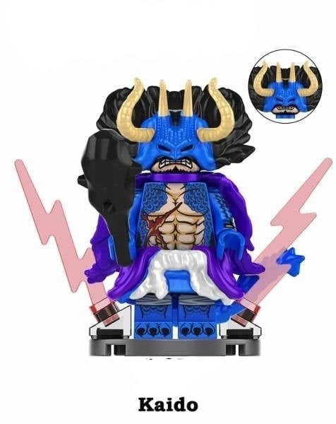 Kaido / One Piece LEGO compatible minifigure