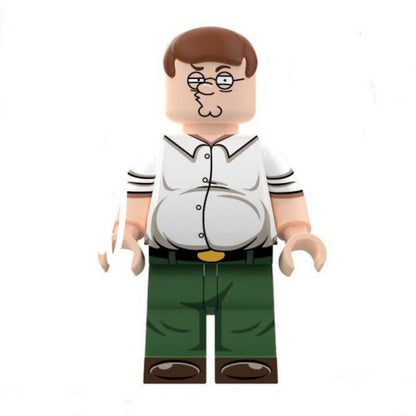 Hmm Peter Griffin / Family Guy / Cartoon / TV Show / LEGO-Compatible Minifigure