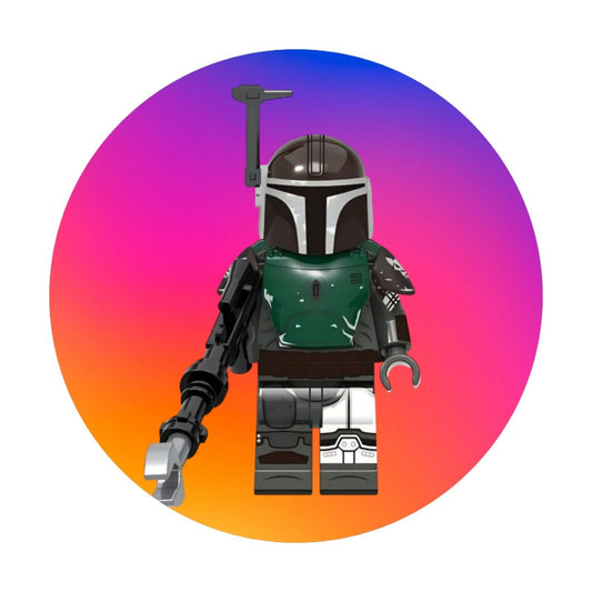 Mandalorian Warrior GB / Star Wars LEGO compatible minifigure