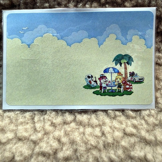 Animal Crossing Credit Card Skin Sticker
