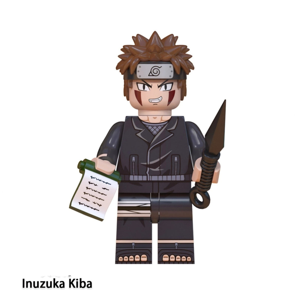Kiba Inuzuka / Naruto / Team 8 / Anime LEGO compatible minifigure