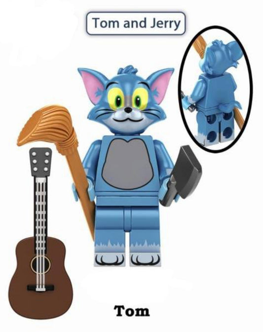 Tom, Jerry & Spike Bundle / Set of 3 Minifigures / LEGO Compatible
