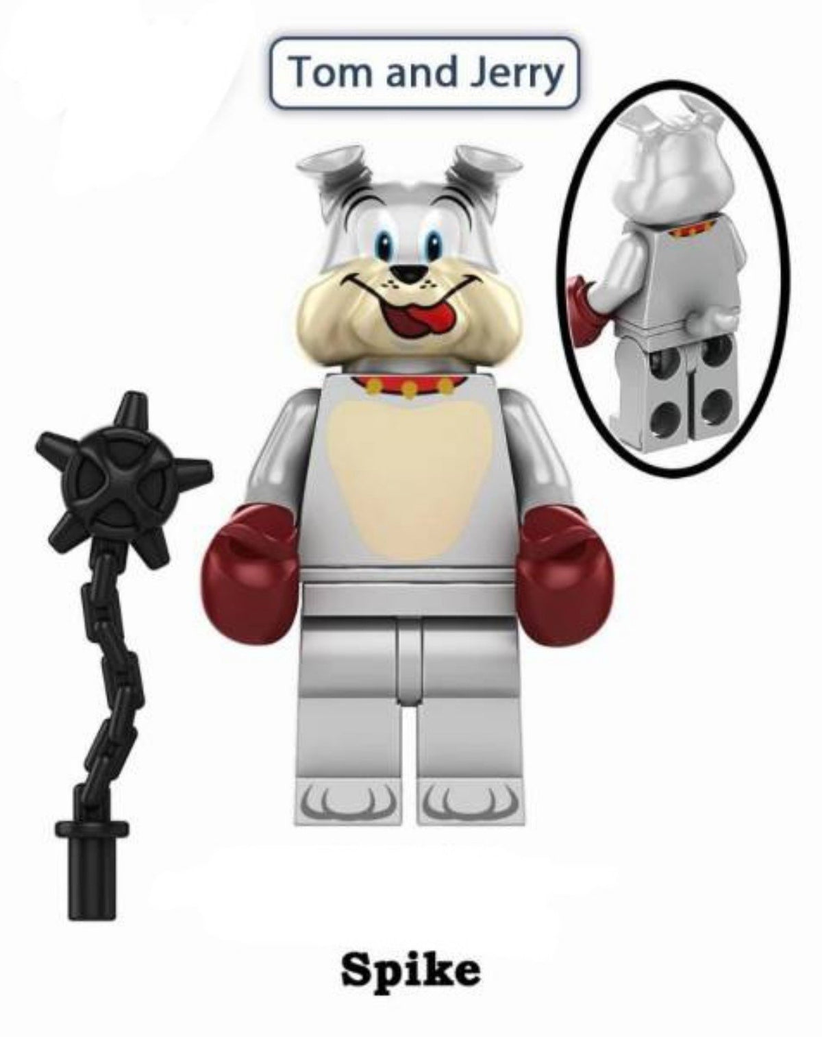 Tom, Jerry & Spike Bundle / Set of 3 Minifigures / LEGO Compatible