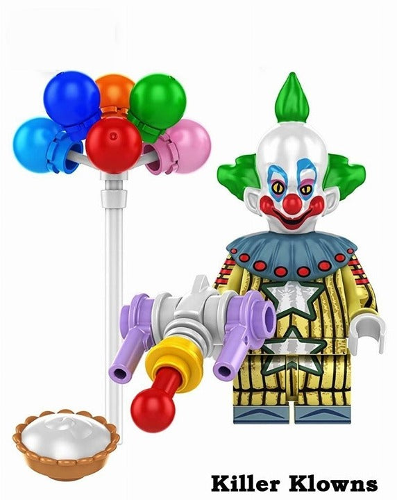 Killer Klown / Green Hair / Killer Klowns / Minifigure / LEGO Compatible