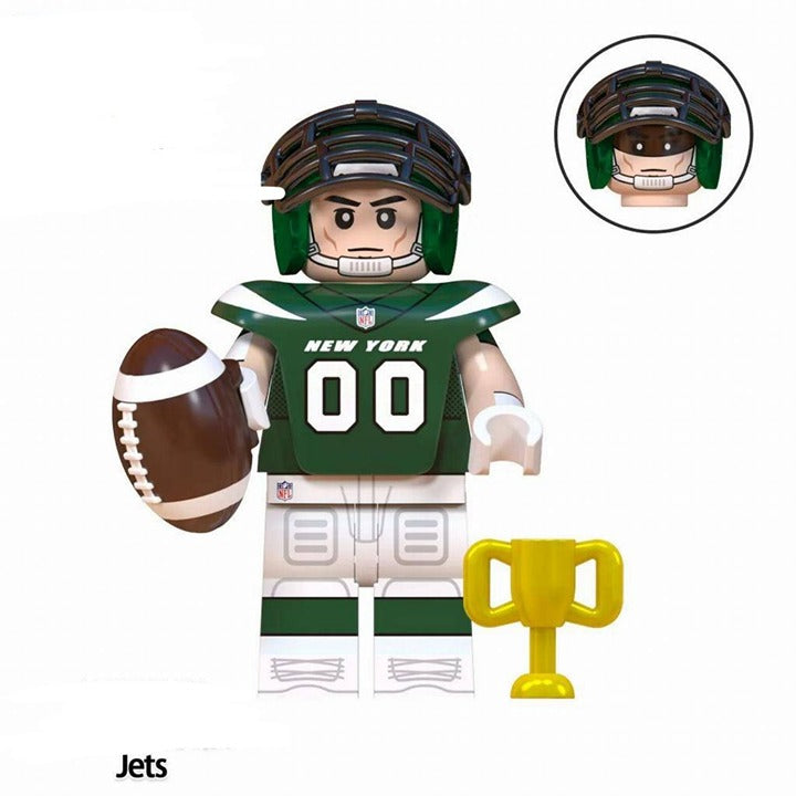 New York Jets / NFL / Football / Minifigure / LEGO Compatible