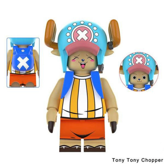 Bashful Tony Tony Chopper / One Piece / Anime / Minifigure / LEGO Compatible