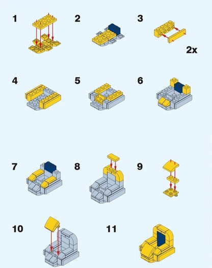 Professor Xavier - X-Men - Marvel - Minifigure - Lego Compatible
