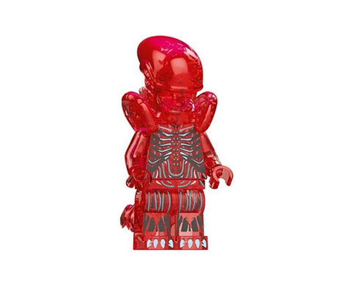 Red Xenomorph / Alien / Minifigure / LEGO Compatible