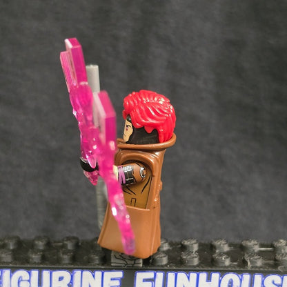 Gambit Marvel Rivals with Staff and Cards / Minifigure / LEGO Compatible