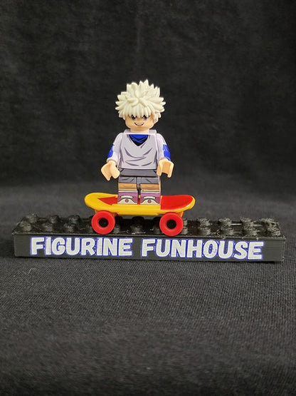 Killua / Skateboard / Hunter x Hunter / Anime / Minifigure / LEGO Compatible