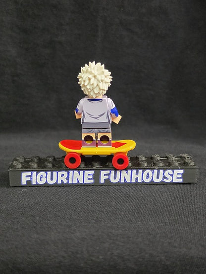 Killua / Skateboard / Hunter x Hunter / Anime / Minifigure / LEGO Compatible