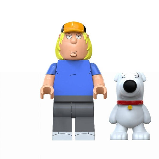 Chris Griffin / Orange Cap / Brian / Family Guy / Minifigure / LEGO Compatible