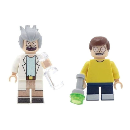 Rick and Morty / 2 Minifigure Bundle / Adult Swim / LEGO Compatible