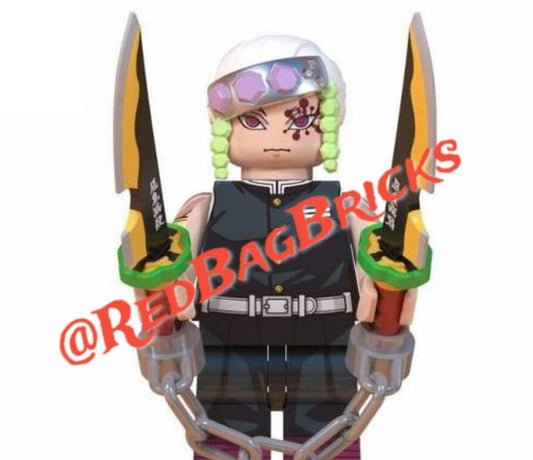 Tengen Uzui / Demon Slayer LEGO compatible minifigure