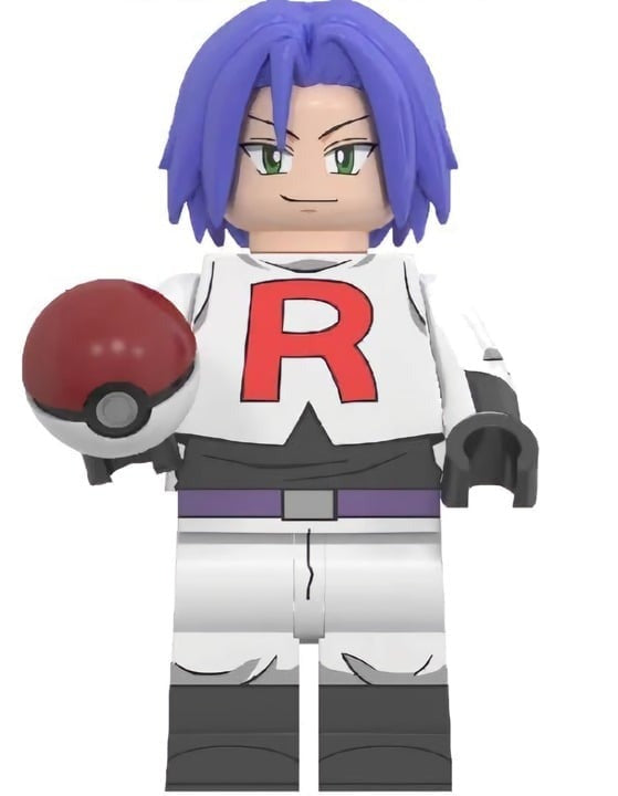 Team Rocket Bundle Jessie James Meowth / Pokemon / Minifigure / LEGO Compatible