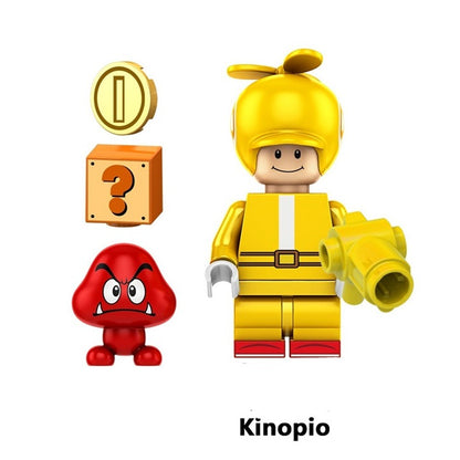 Gold Toad & Goomba / Super Mario Movie / LEGO-Compatible Minifigures
