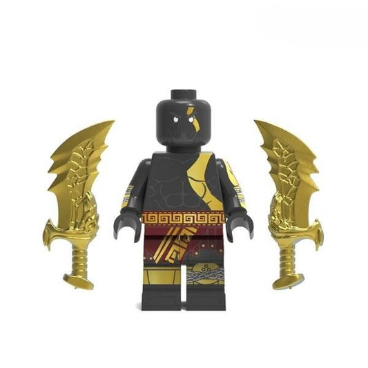 Dark Odyssey Kratos / God of War / Video Game LEGO compatible minifigure