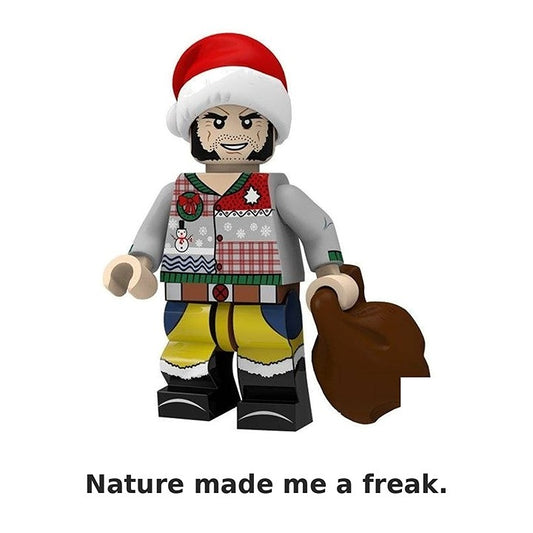Christmas Wolverine / Holiday Sweater / Marvel / Minifigure / LEGO Compatible