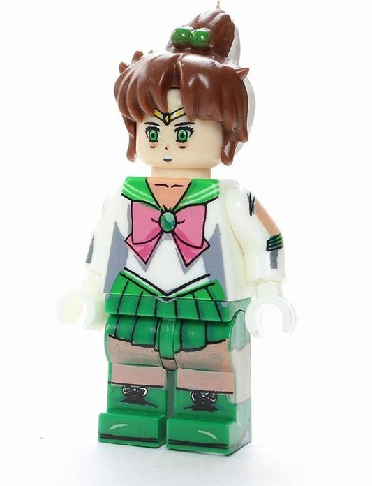 Sailor Jupiter / Makoto Kino / Sailor Moon LEGO compatible minifigure