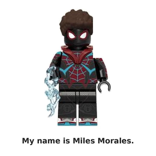 Miles Morales / Evolved Suit / Marvel / Minifigure / LEGO Compatible