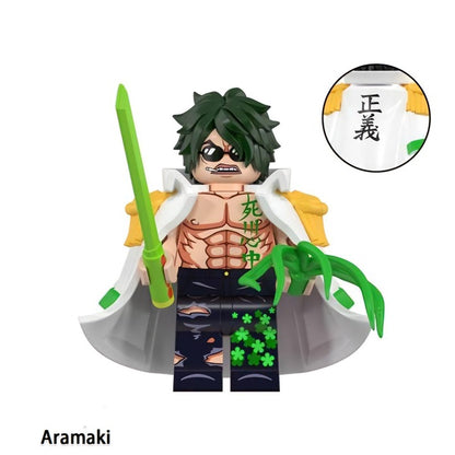 Aramaki / Green Bull / Marine Admiral / One Piece / Minifigure / LEGO Compatible