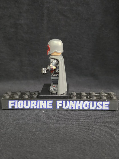 Magneto / Silver Armor Grey Cape / X-Men / Minifigure / LEGO Compatible