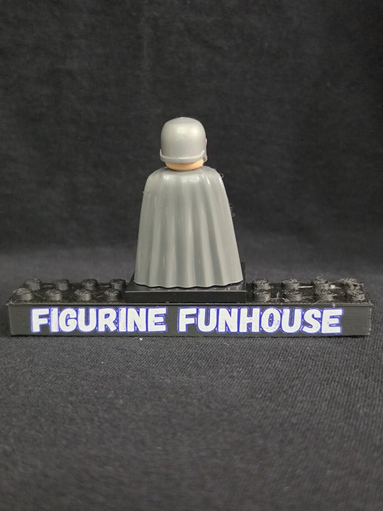 Magneto / Silver Armor Grey Cape / X-Men / Minifigure / LEGO Compatible