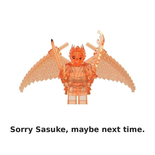 Itachi Susanoo / Orange Wings / Naruto / Minifigure / LEGO Compatible