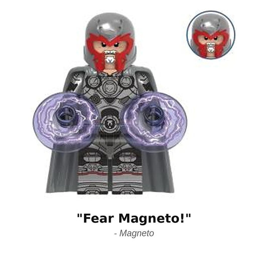 Magneto Marvel Rivals X-Men Minifigure / LEGO Compatible