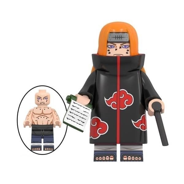 Pain / Human Path / Akatsuki Cloak / Naruto LEGO compatible minifigure