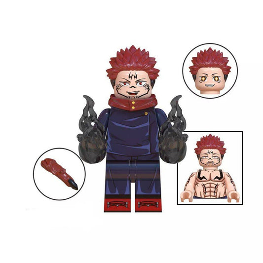 Yuji Itadori / Jujutsu Kaisen / Anime LEGO compatible minifigure