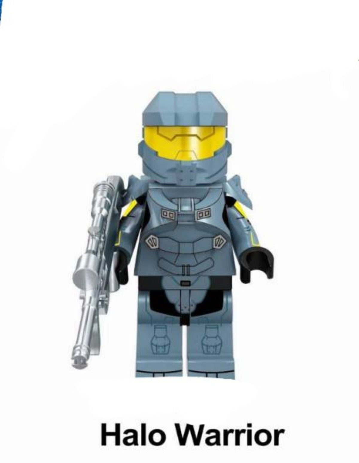 Light Blue Halo Spartan / UNSC Gaming LEGO compatible minifigure