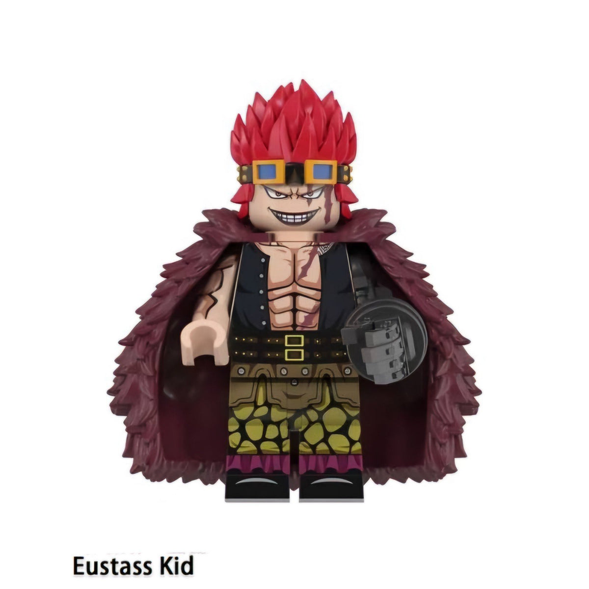 Eustass Kid / Kid Pirates / Fur Coat / One Piece LEGO compatible minifigure