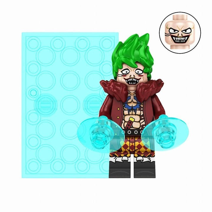 Bartolomeo / Barrier Wall / Red Coat / One Piece LEGO compatible minifigure