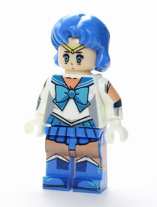 Sailor Mercury / Ami Mizuno / Sailor Moon LEGO compatible minifigure