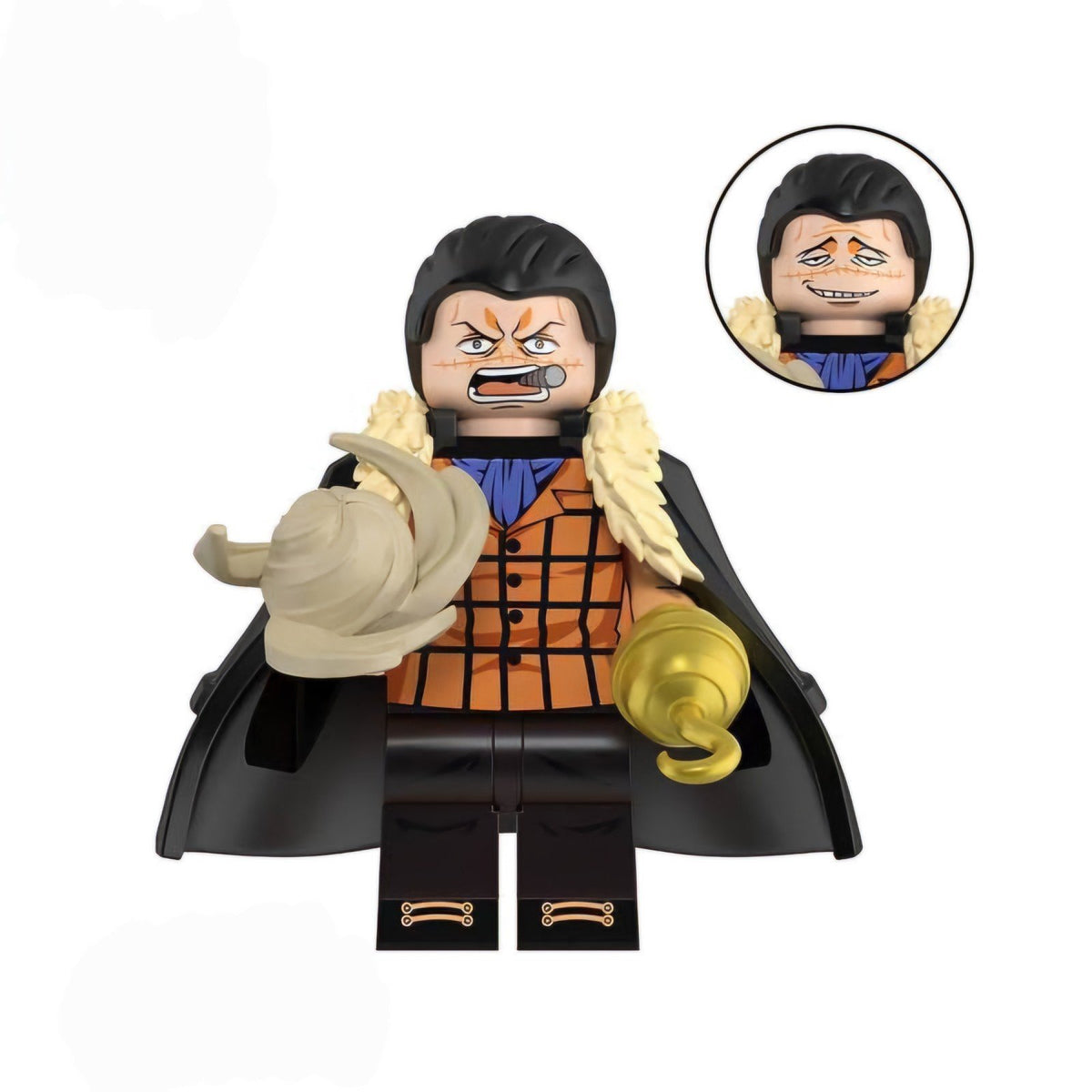 Sir Crocodile / Sand / One Piece LEGO compatible minifigure