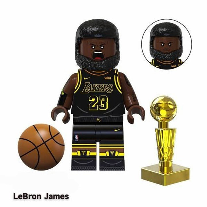 LeBron James (Away) / NBA / Minifigure / LEGO Compatible