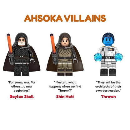 Star Wars Ahsoka Baylan Shin Hati Thrawn / Minifigure / LEGO Compatible
